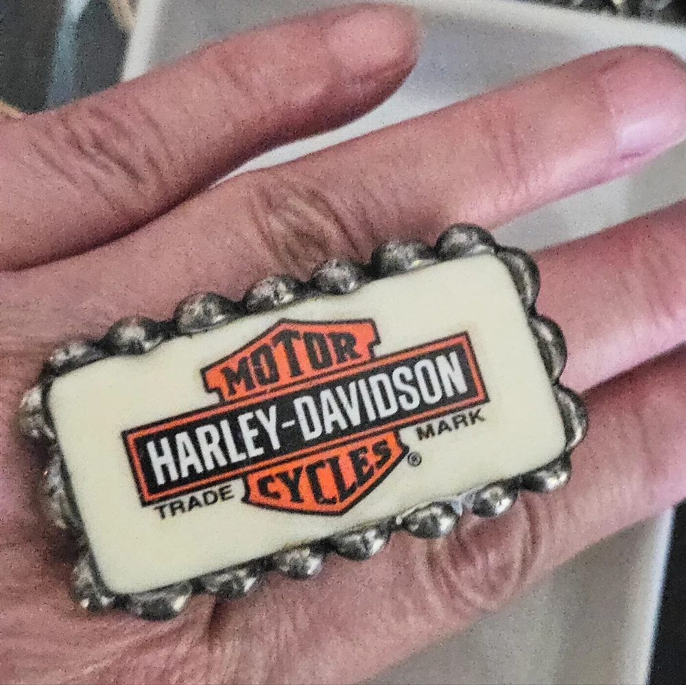 HARLEY-DAVIDSON RING SIZE 8 - Picture 2 of 6